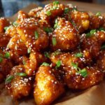 Double Crunch Honey Garlic Chicken