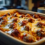 Dump and Bake Meatball Casserole