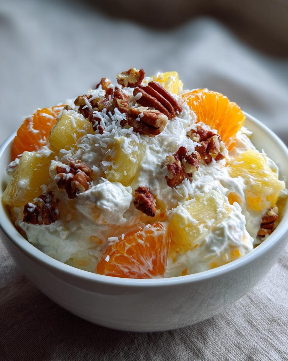Easy Ambrosia Salad - detail 3