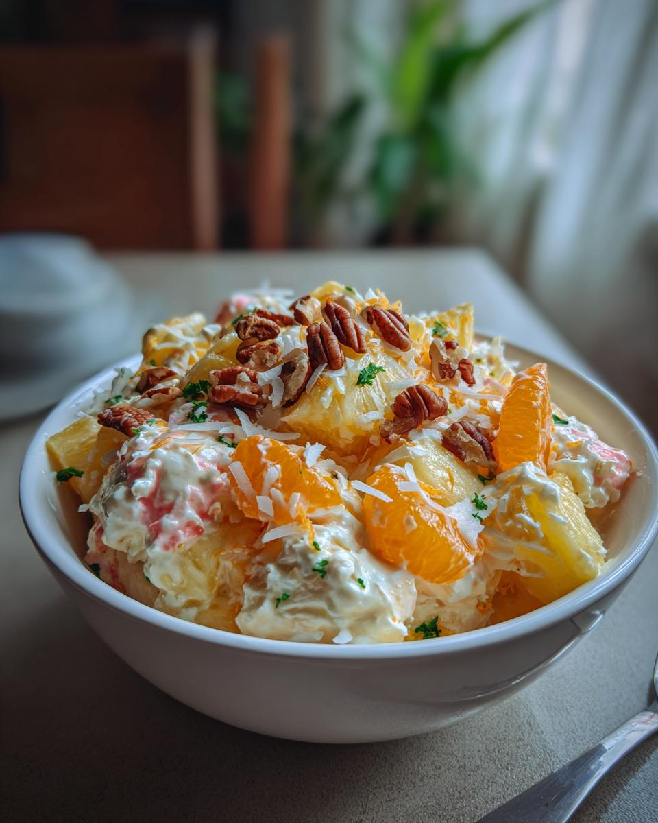 Easy Ambrosia Salad - detail 4