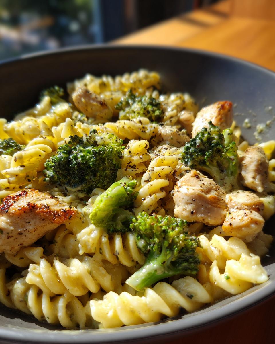 Easy Chicken and Broccoli Pasta - detail 2