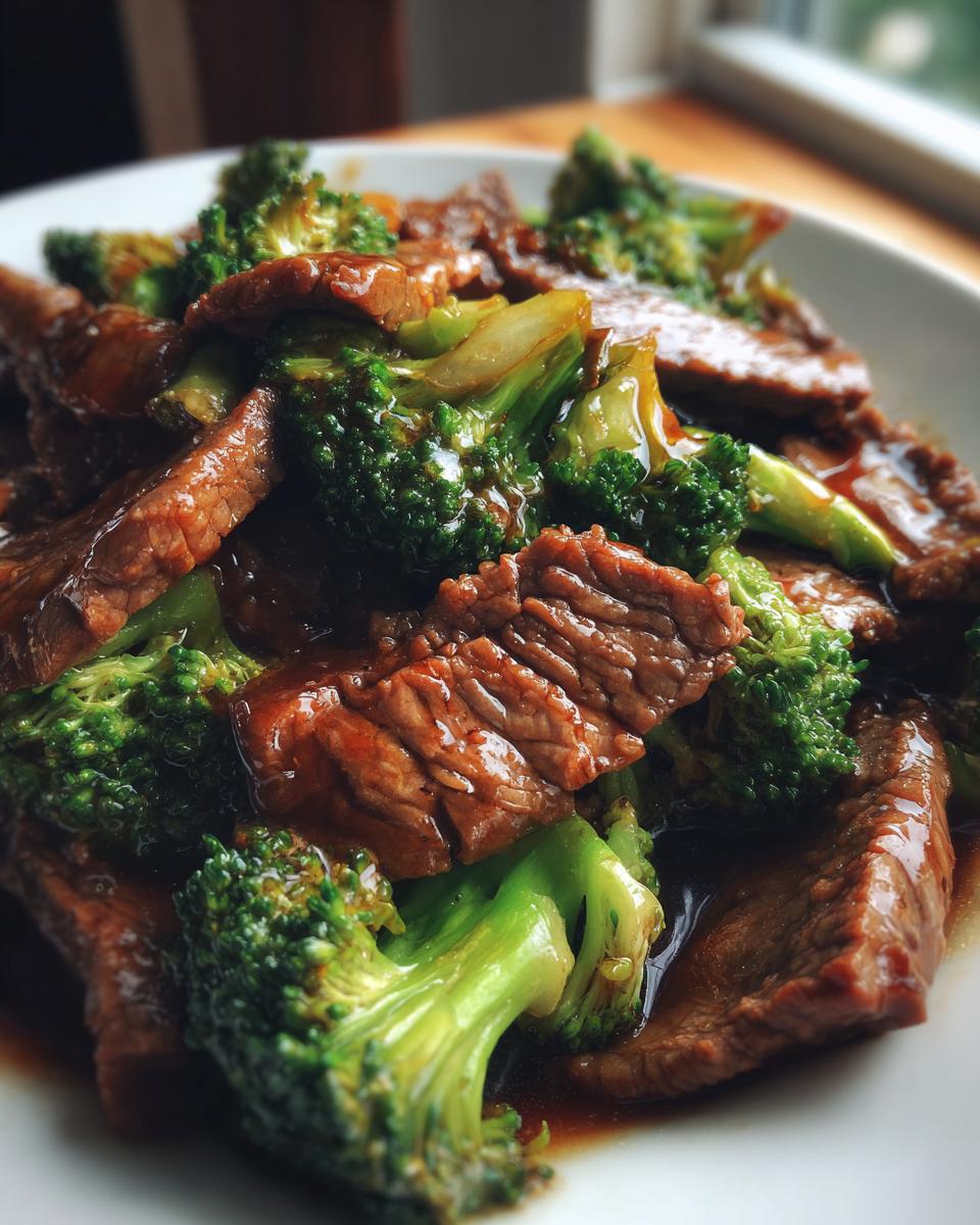Easy Slow Cooker Beef and Broccoli - detail 1