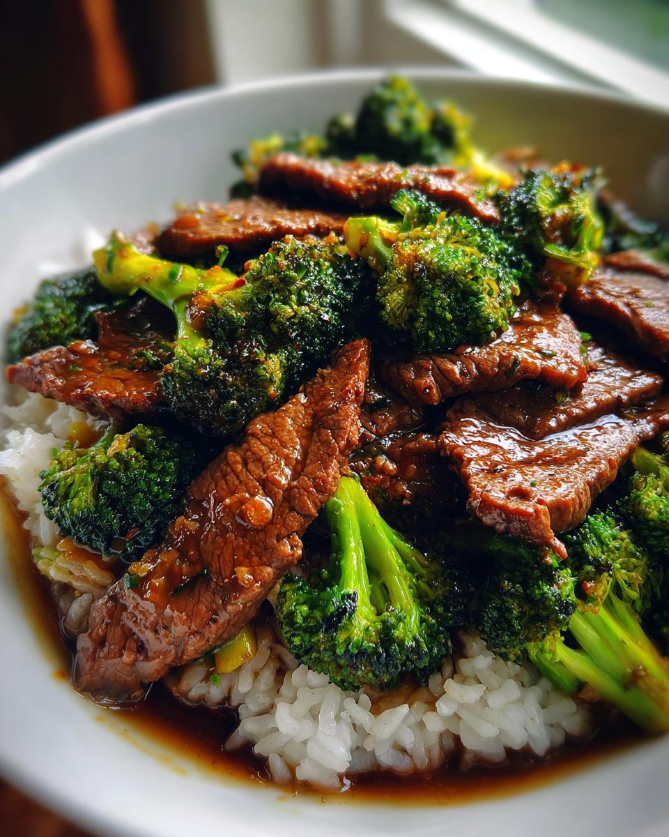 Easy Slow Cooker Beef and Broccoli - detail 2