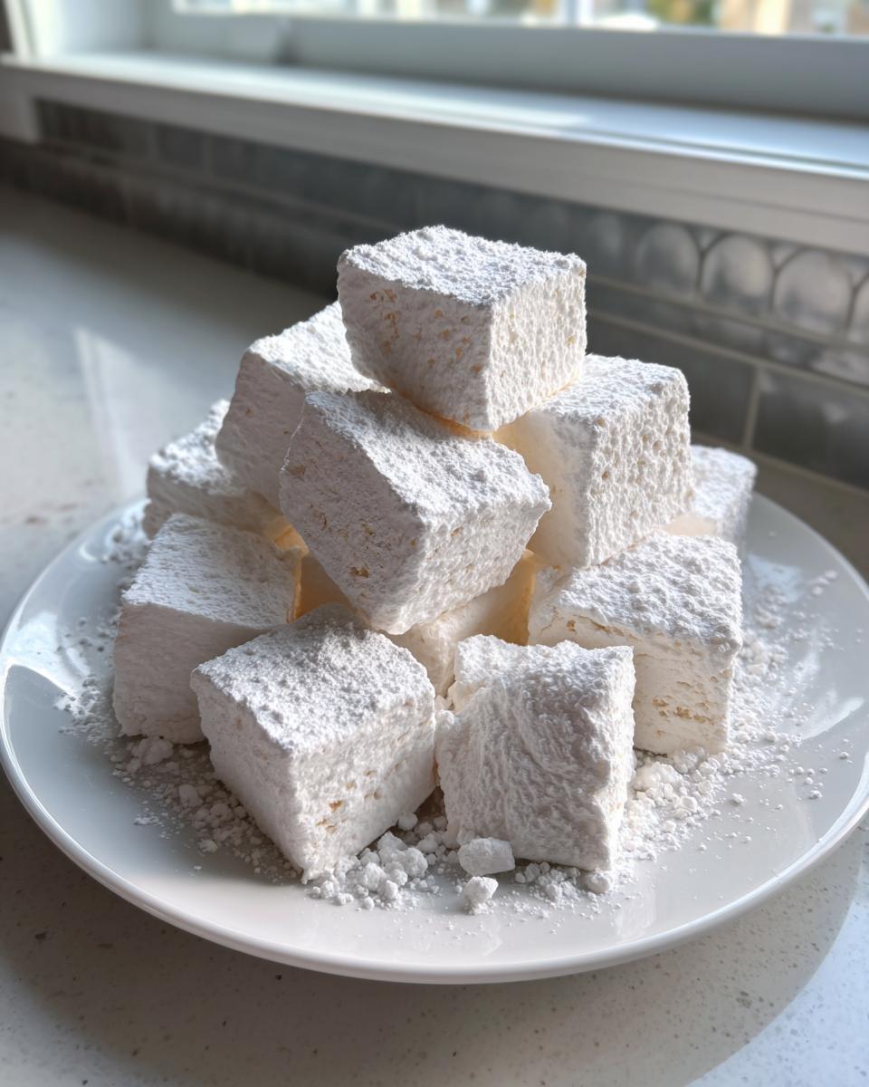 Easy Soft and Fluffy Marshmallows - detail 1