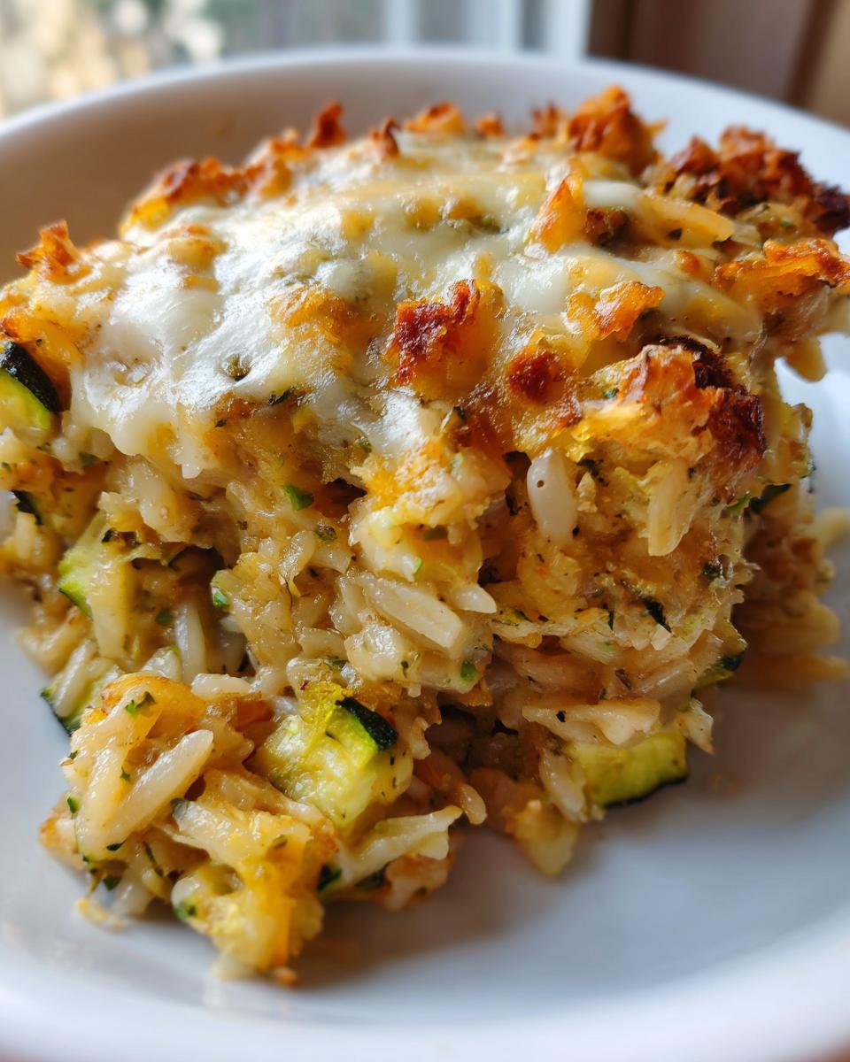 Easy Zucchini Orzo Casserole with Stuffing Mix - detail 2