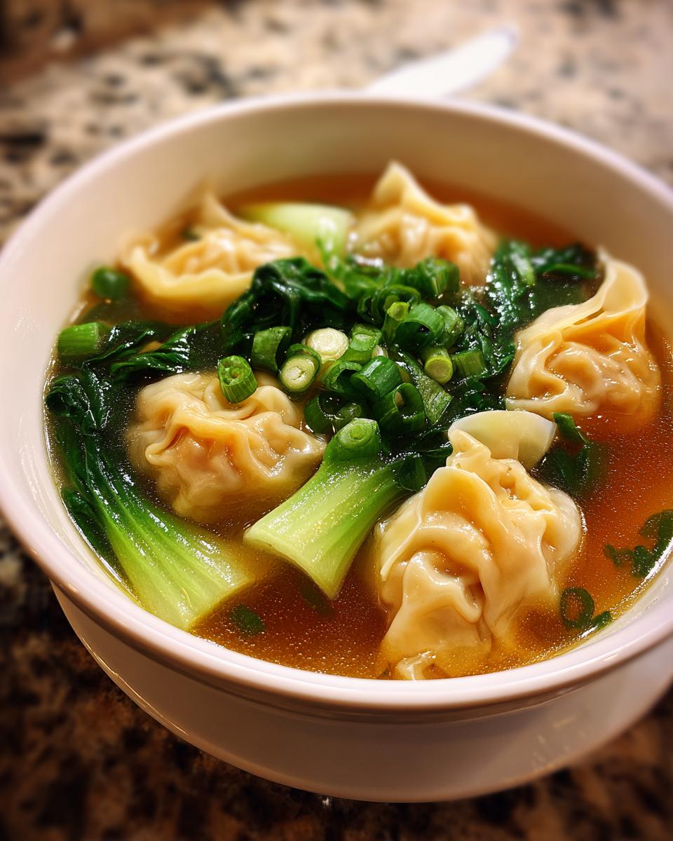 Eenvoudige Wonton Soep - detail 4