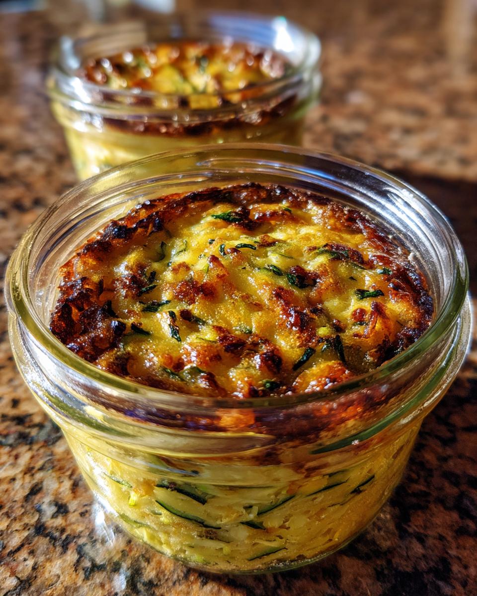 Express Zucchini Flan in Jars: Light, Quick, and Irresistible - detail 2