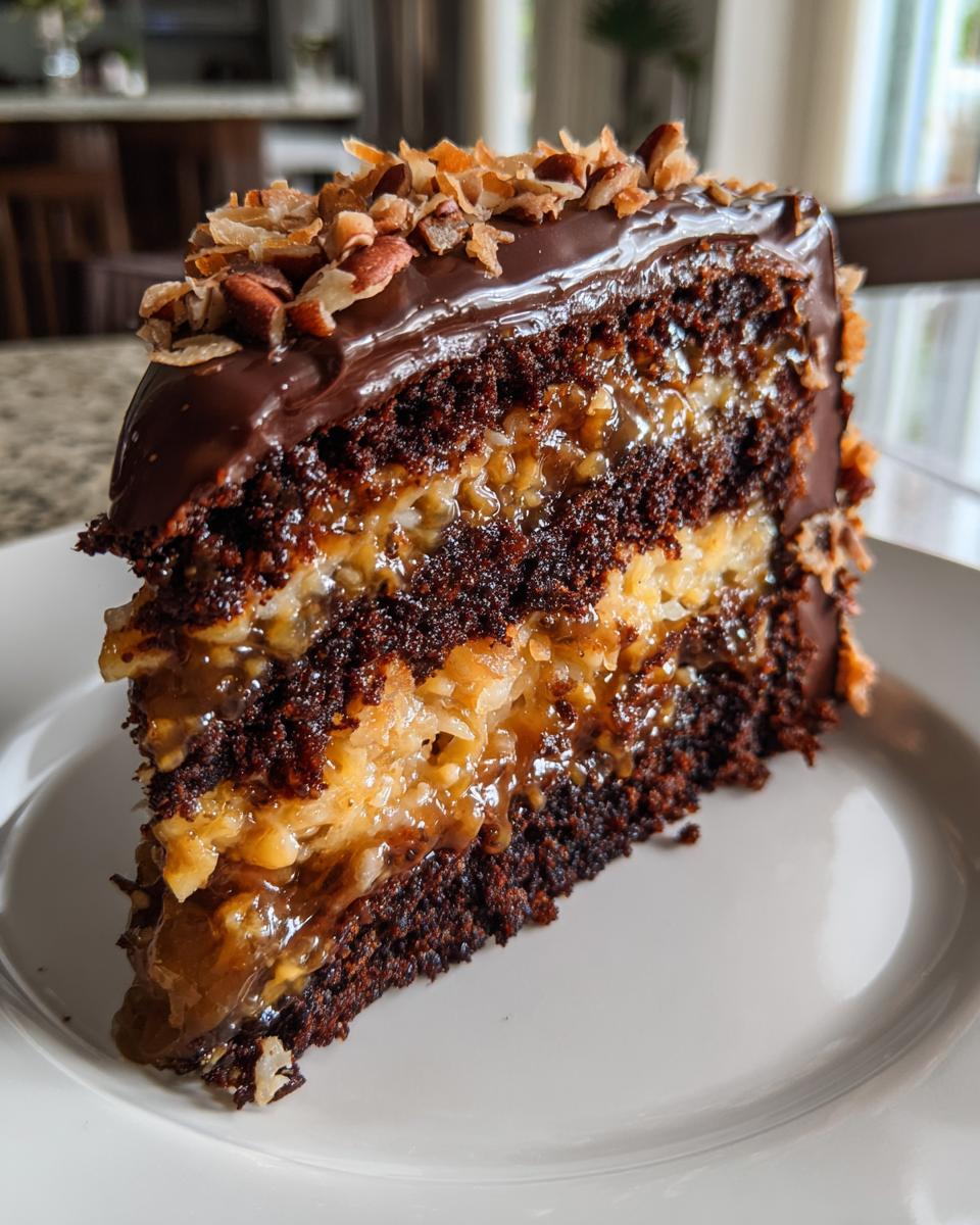Family German Chocolate Cake - detail 3