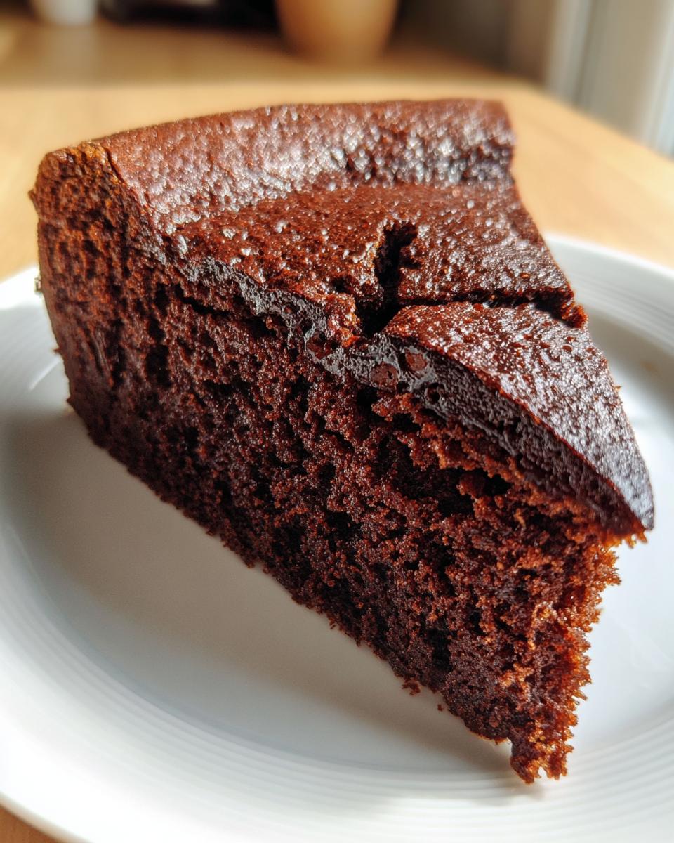 Flourless Chocolate Pumpkin Ginger Cake - detail 1