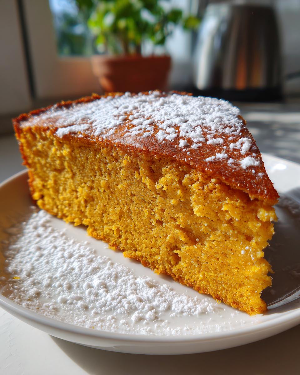 Flourless Pumpkin Yogurt Cake - detail 1