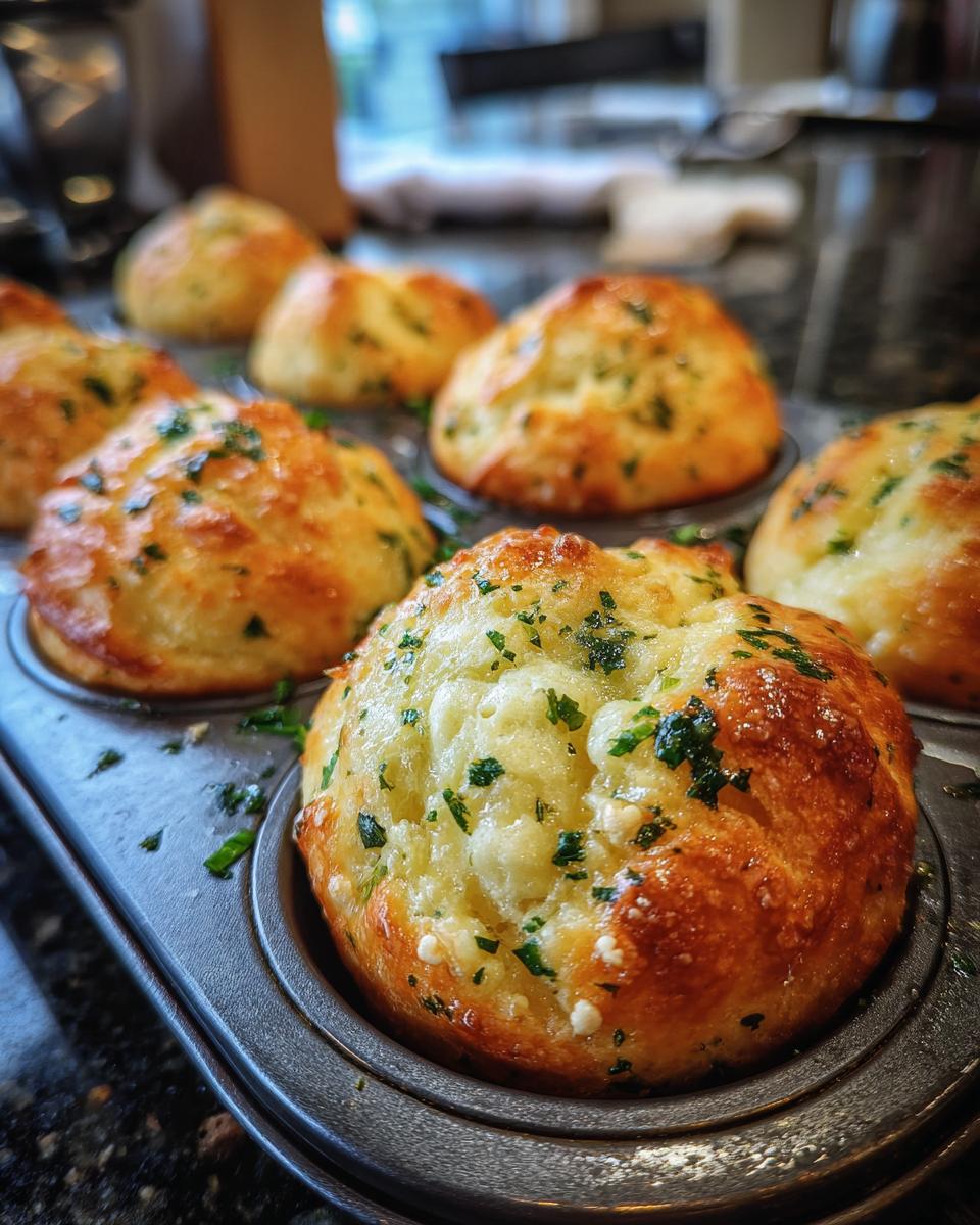Garlic Butter Cheese Bombs with Biscuits - detail 1