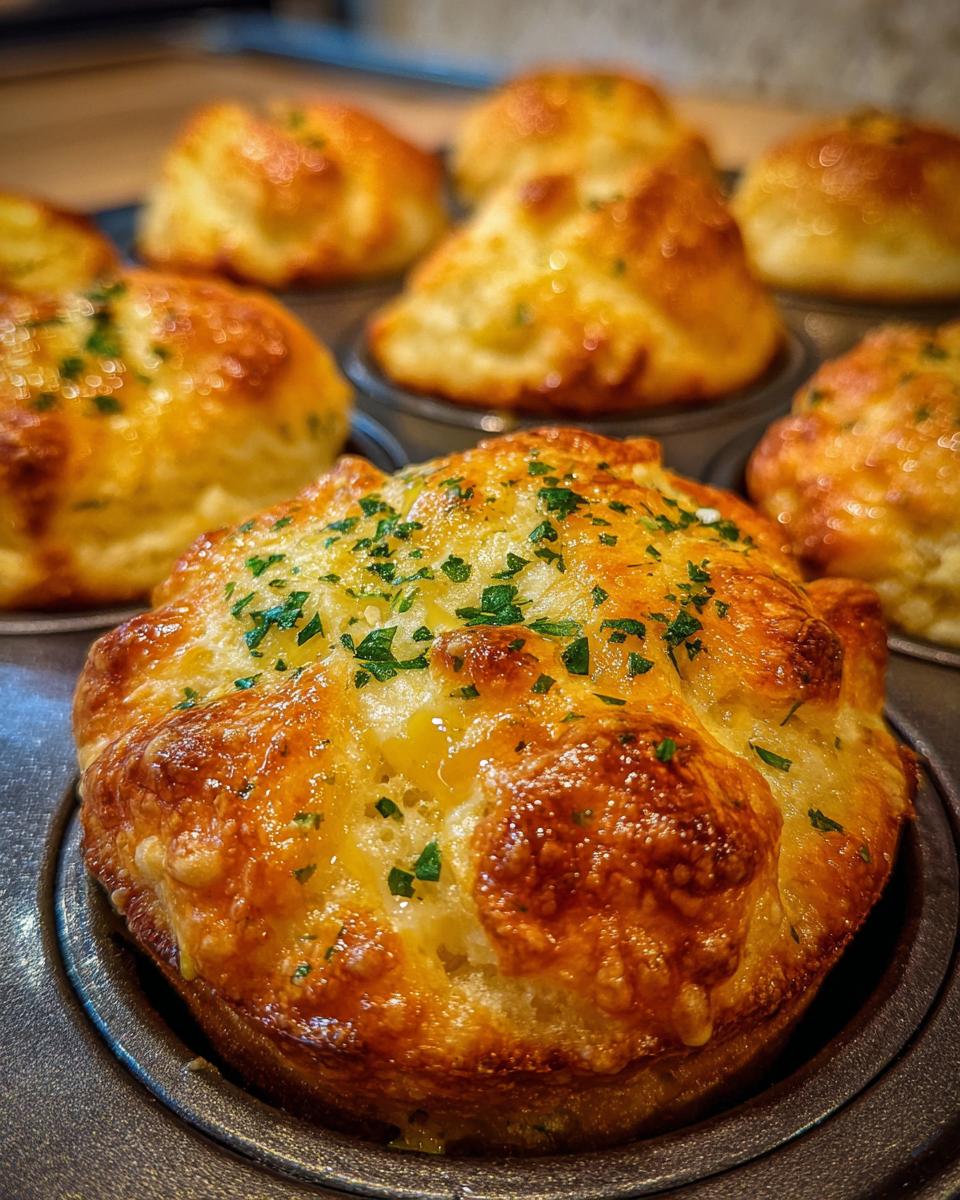 Garlic Butter Cheese Bombs with Biscuits - detail 4