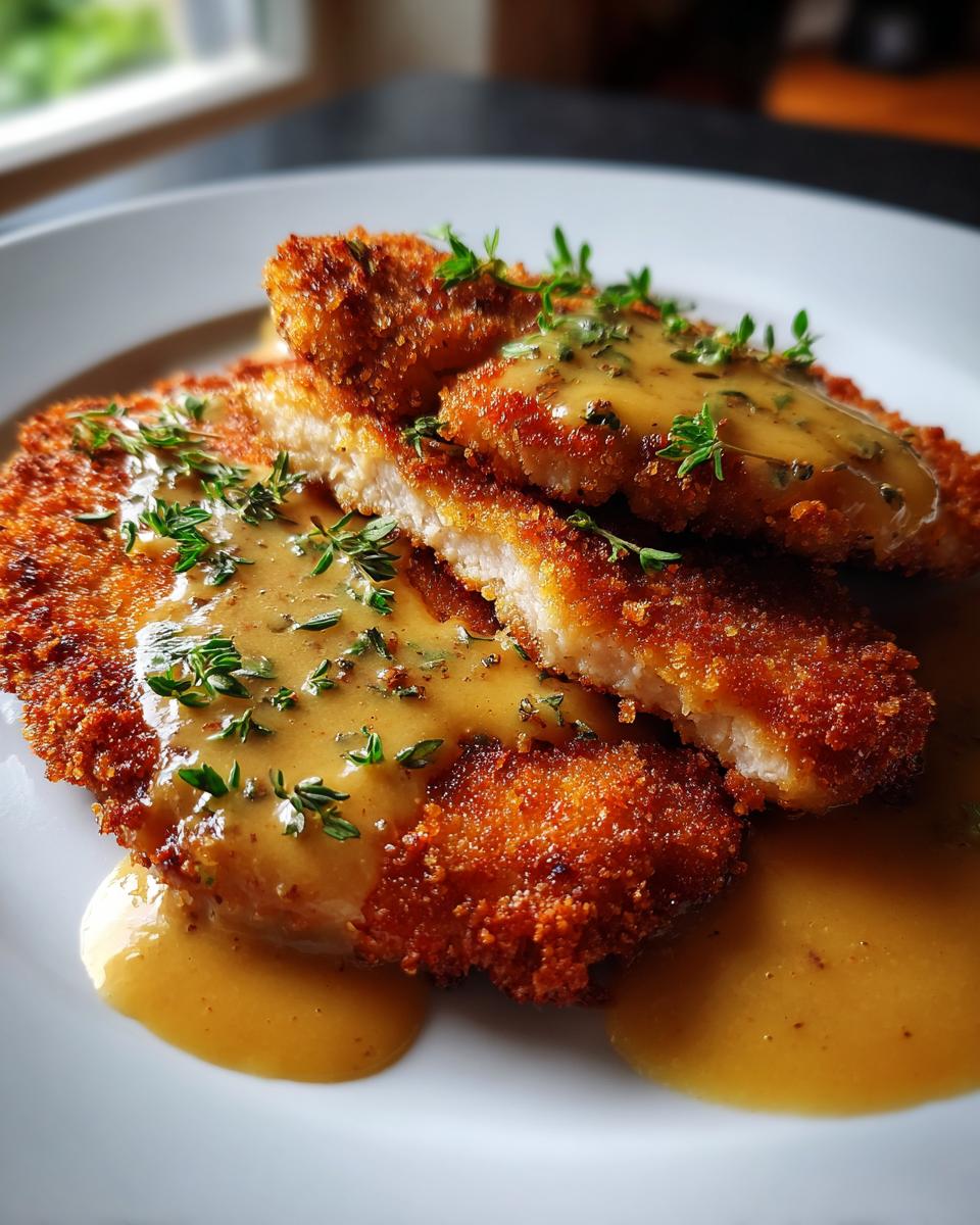 German Cream Schnitzel - detail 2