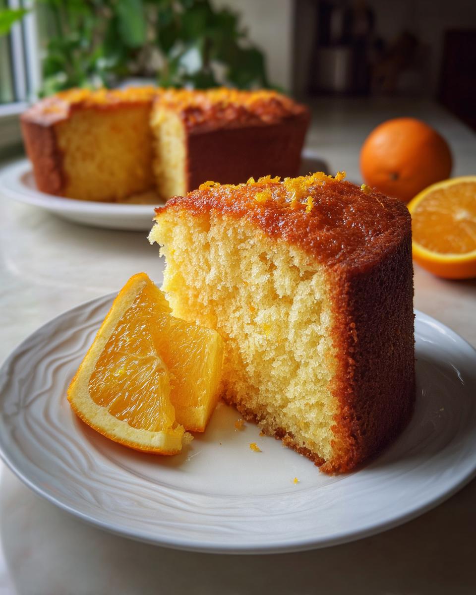 Giant Blender Orange Cake - detail 2