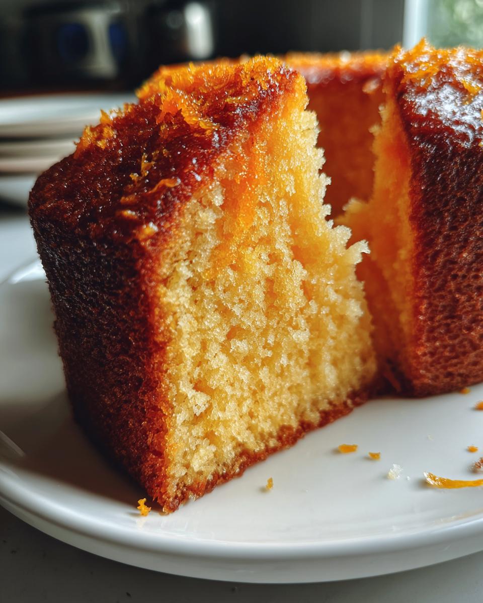 Giant Blender Orange Cake - detail 3