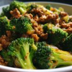 Ground Turkey and Broccoli Stir Fry