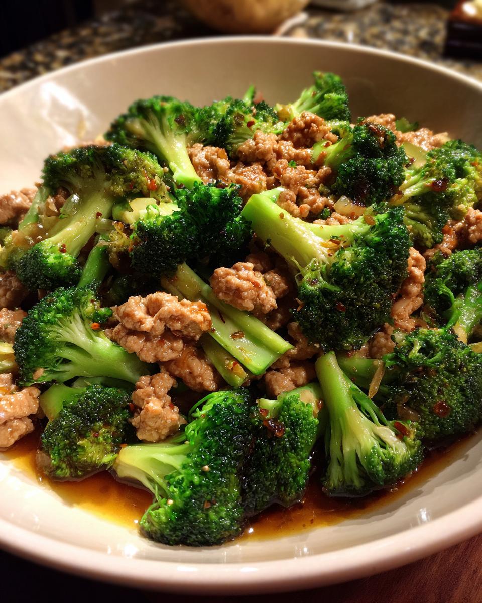 Ground Turkey and Broccoli Stir Fry - detail 4