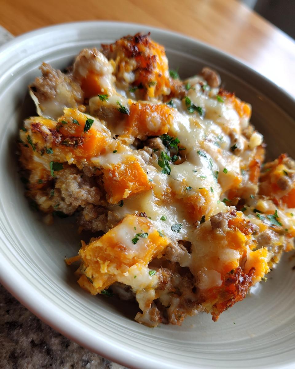 Ground Turkey and Sweet Potato Casserole - detail 1