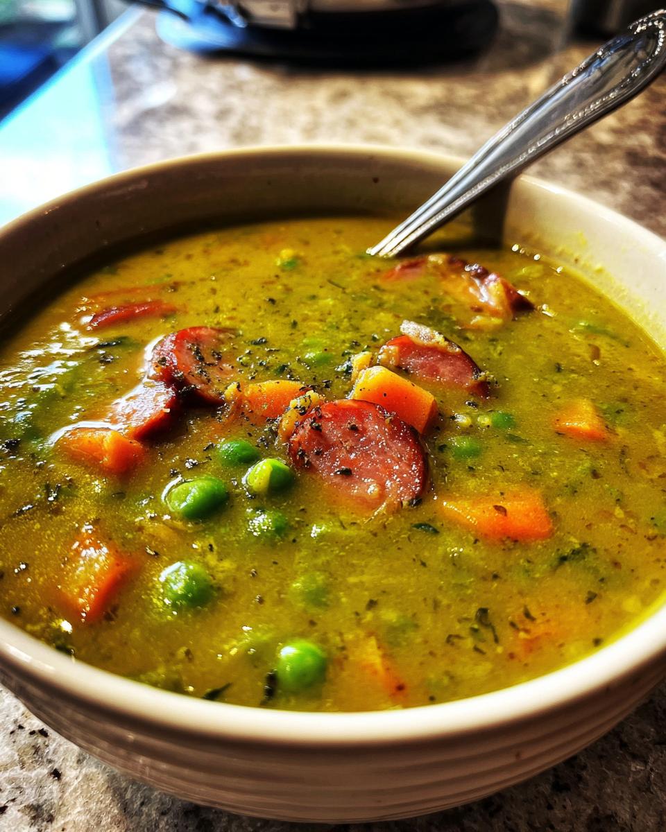 Hearty Pea Soup - detail 2