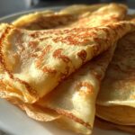 Homemade Crepes Step by Step