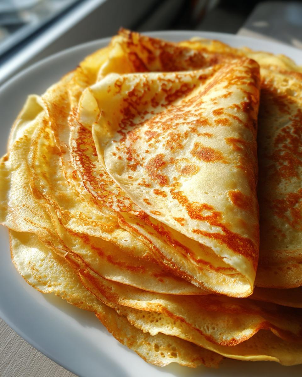 Homemade Crepes Step by Step - detail 2