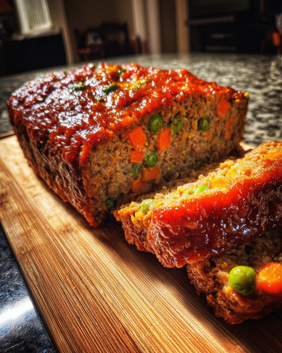 Homemade Doggie Meatloaf - detail 2