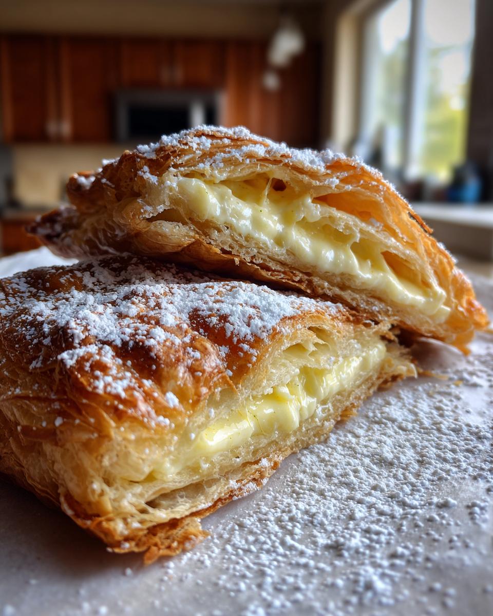 Homemade Pastry with Cream Filling - detail 3