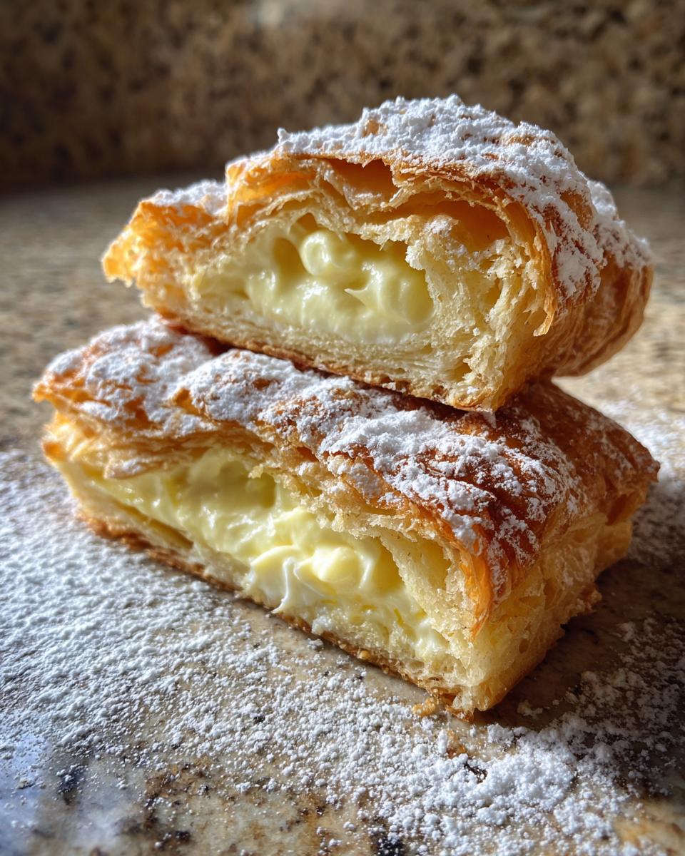 Homemade Pastry with Cream Filling - detail 4