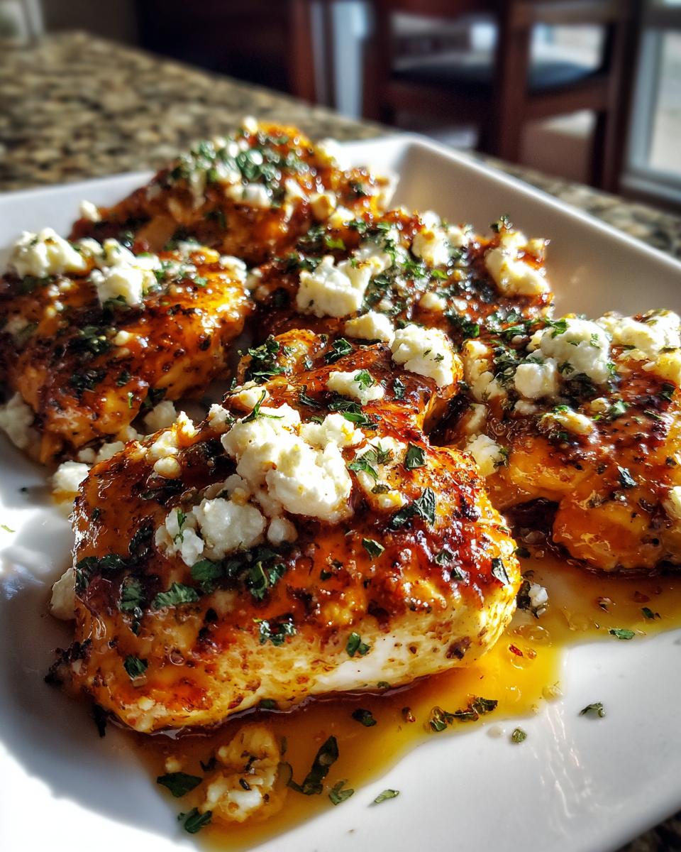 Hot Honey Feta Chicken - detail 1