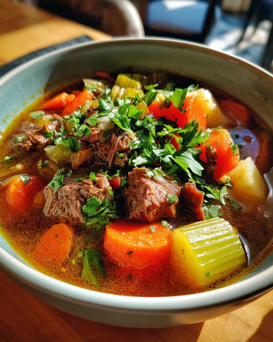 Italian Beef Soup - detail 4