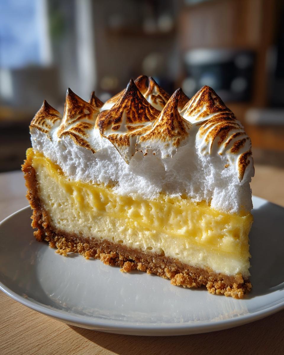Lemon Meringue Cheesecake - detail 2