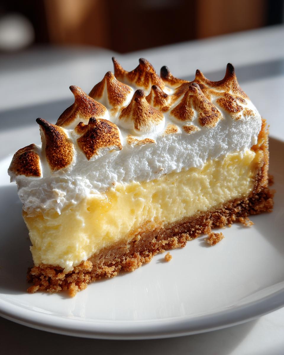 Lemon Meringue Cheesecake - detail 4