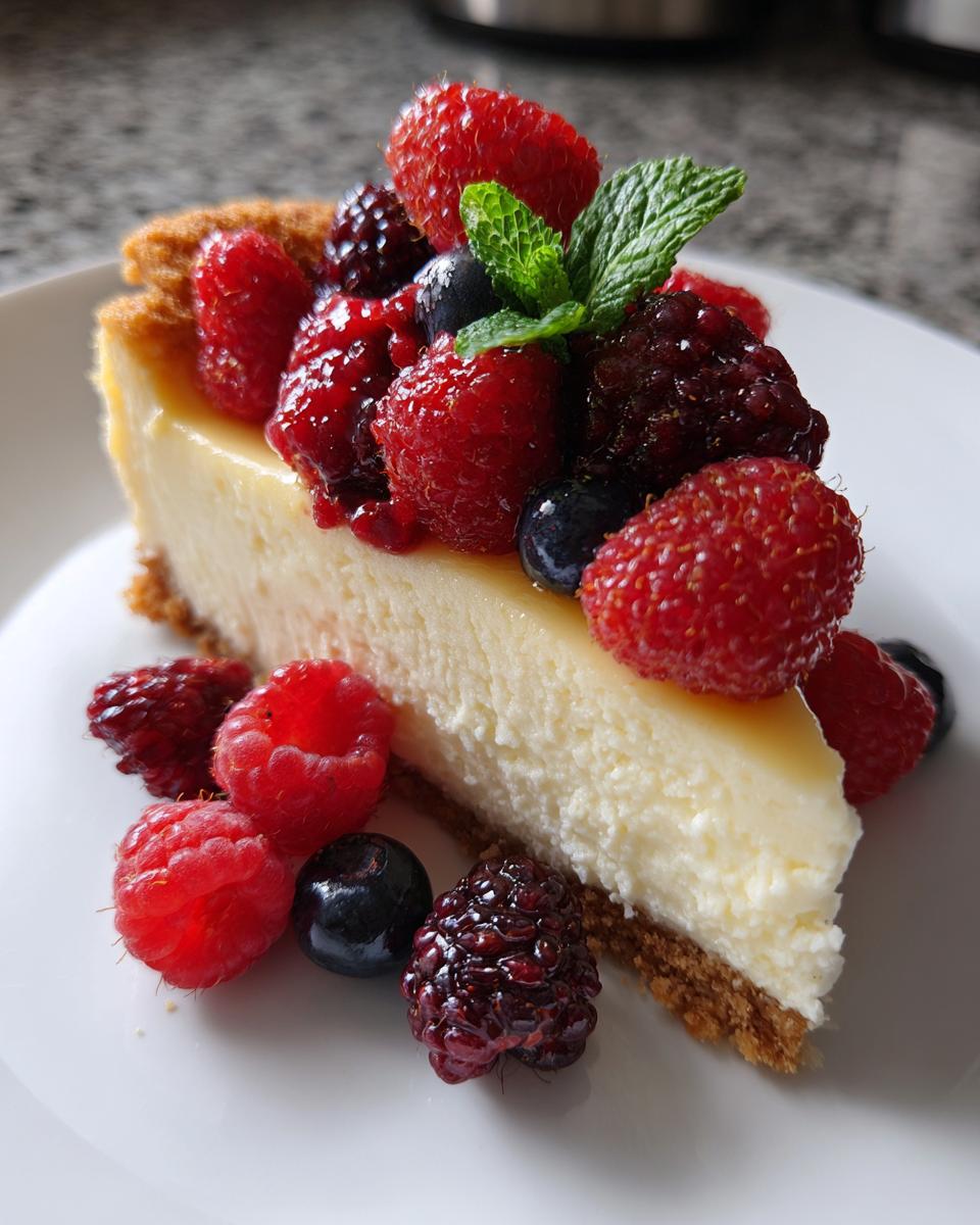 Light and Velvety Summer Cheesecake - detail 3