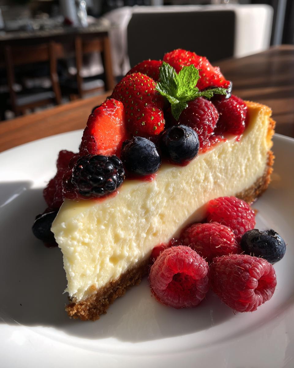 Light and Velvety Summer Cheesecake - detail 4