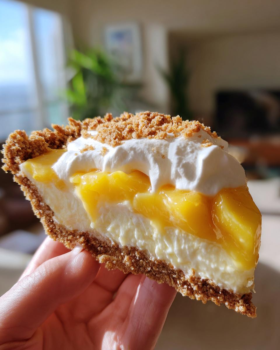 Mango Cream Pie - detail 2