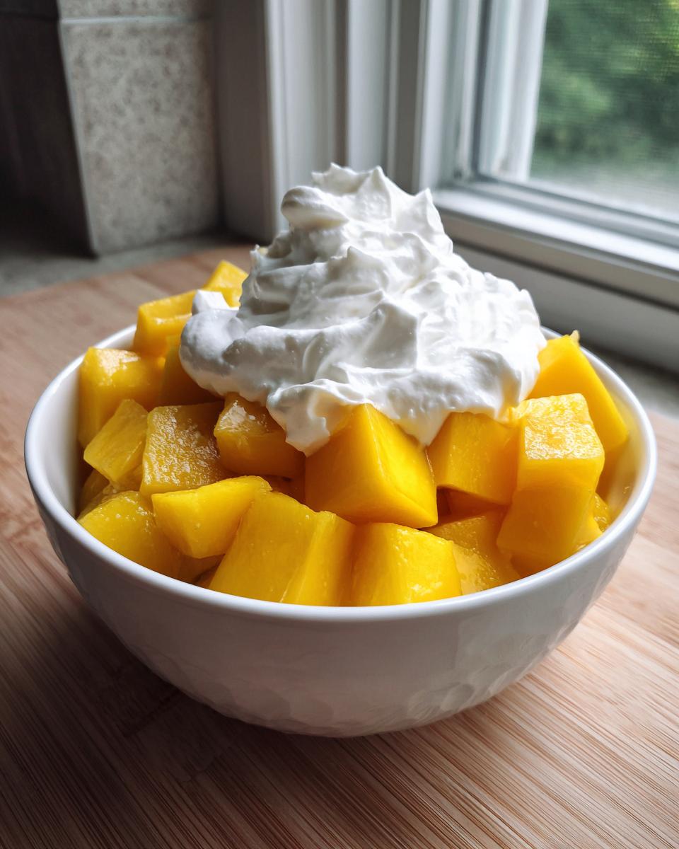 Mango with Cream - detail 1