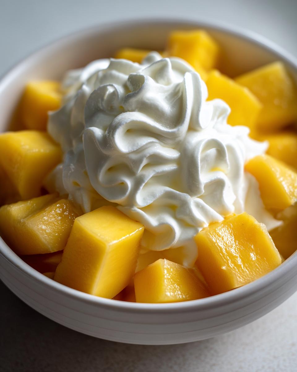 Mango with Cream - detail 2