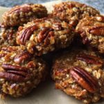 No-Bake Coconut Pecan Praline Cookies