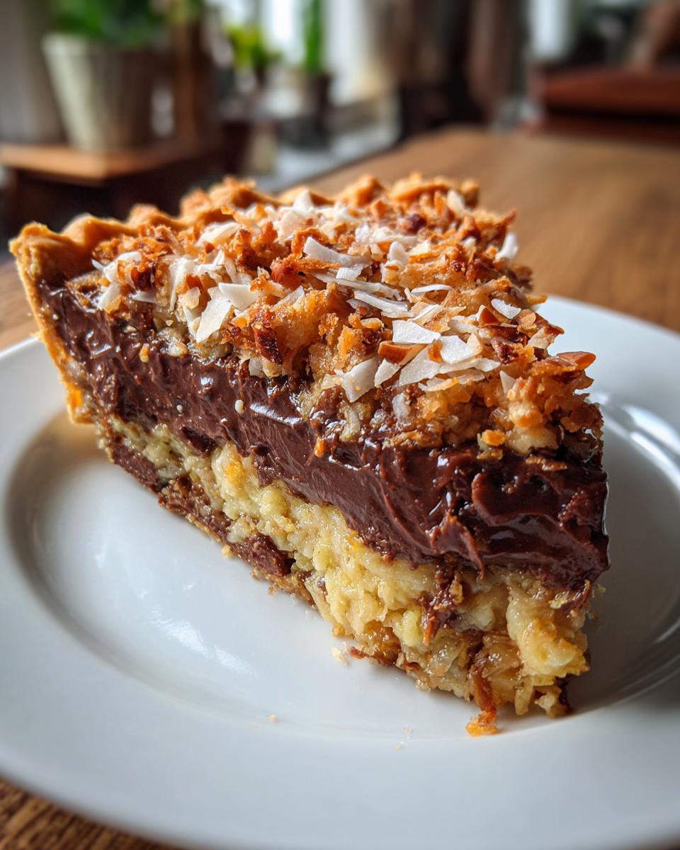 No-Bake German Chocolate Pie - detail 3