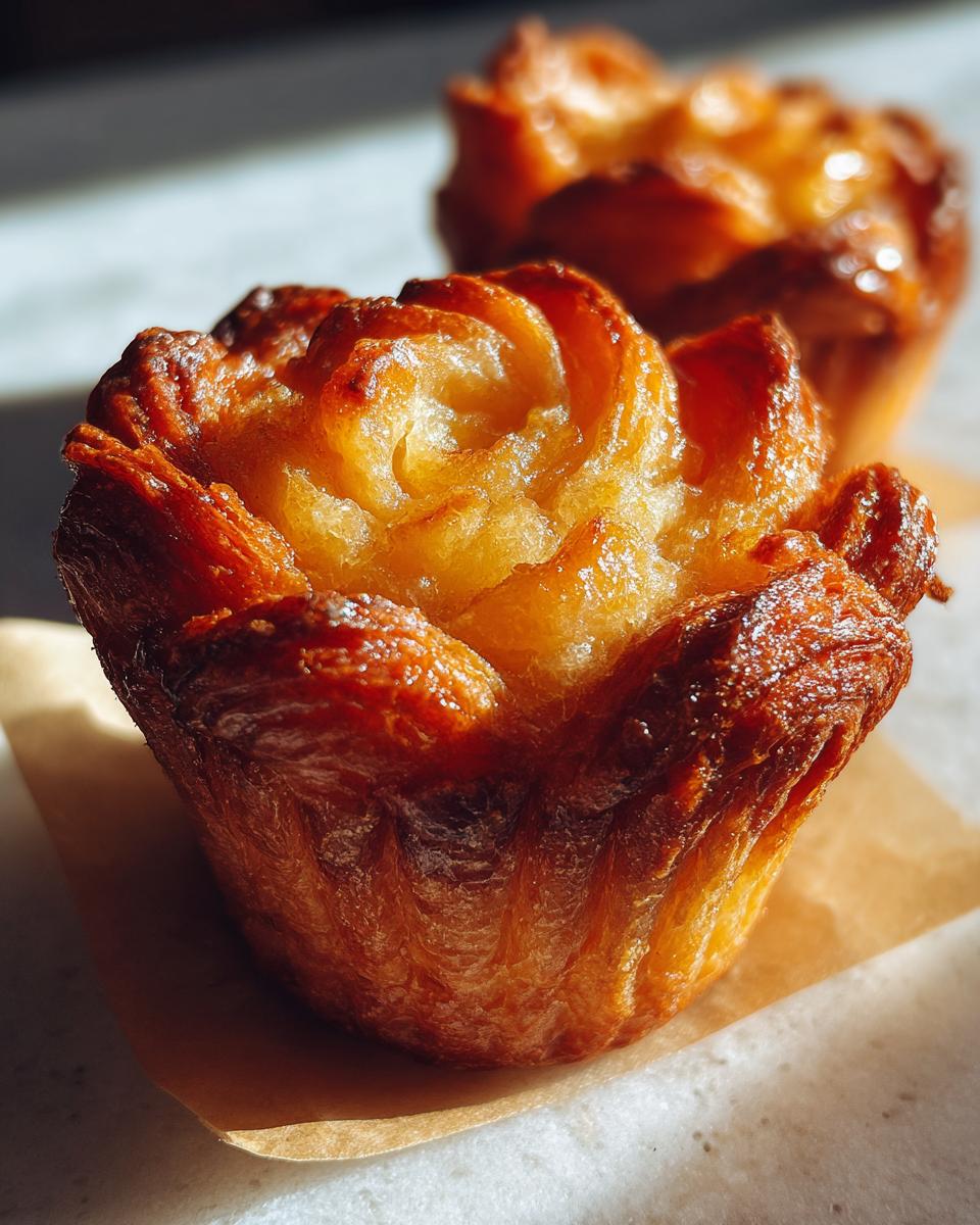 Peach Pie Cruffins - detail 1