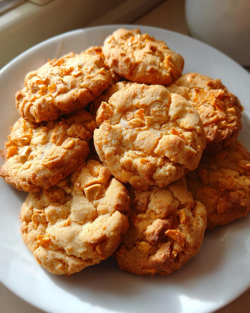 Peanut Butter Cornflake Cookies - detail 2