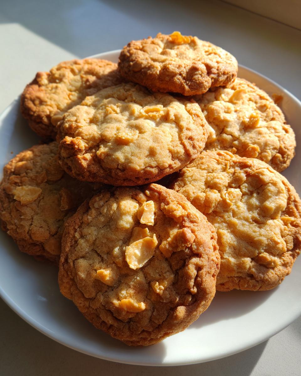 Peanut Butter Cornflake Cookies - detail 3