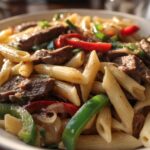 Philly Cheesesteak Pasta