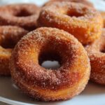 Pumpkin Cinnamon Sugar Donuts