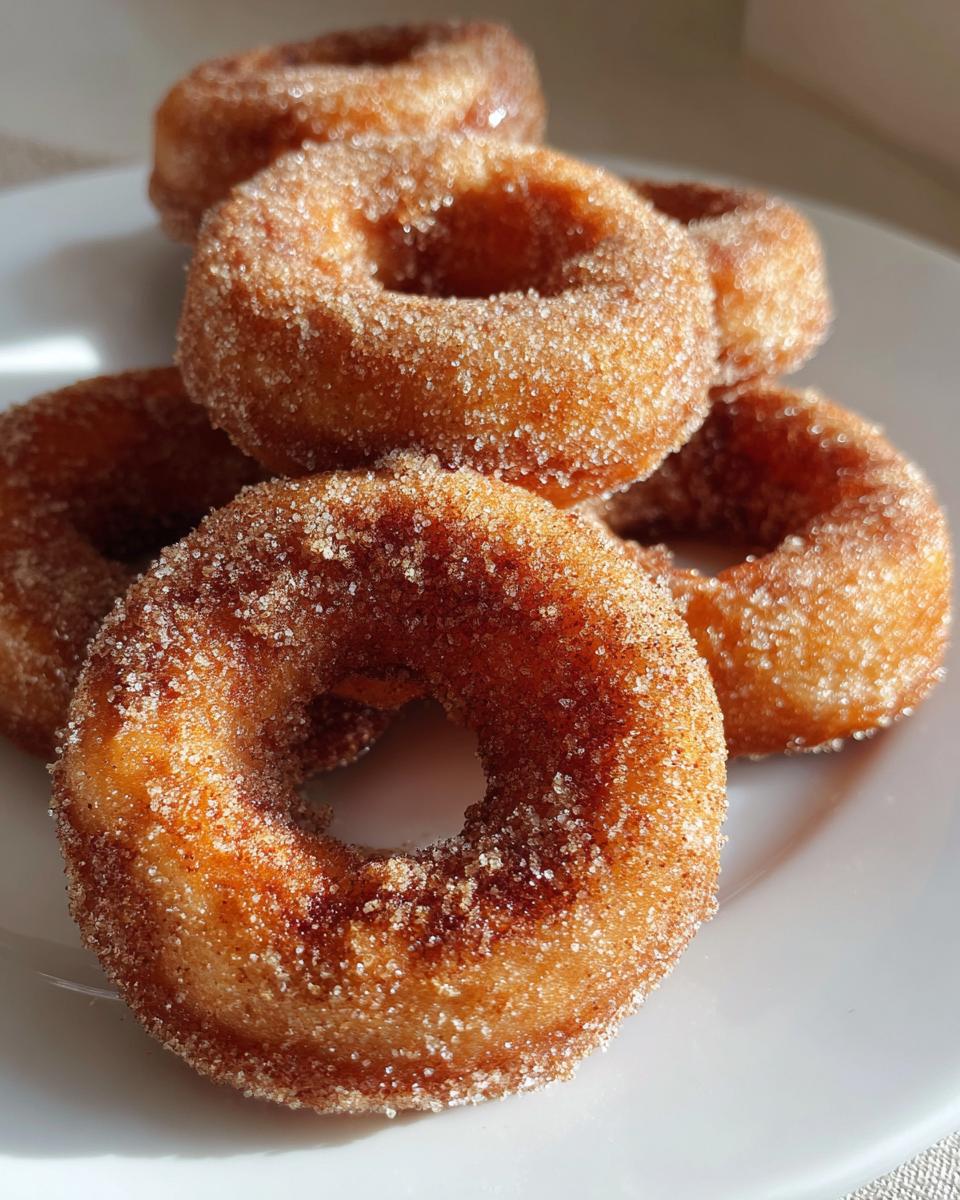 Pumpkin Cinnamon Sugar Donuts - detail 4