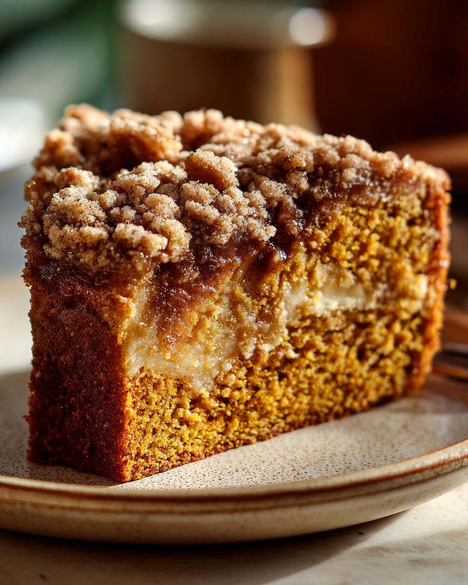 Pumpkin Coffee Cake - detail 1