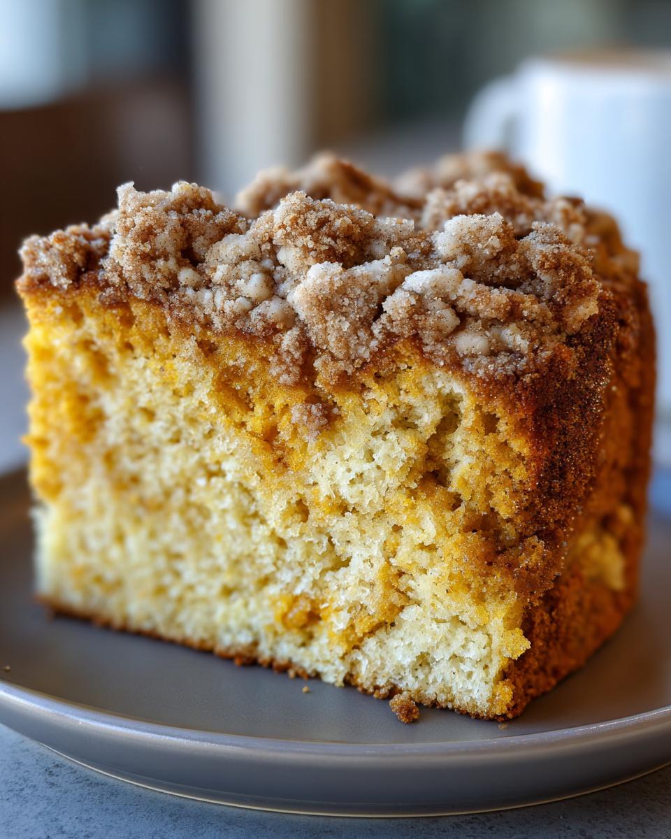 Pumpkin Coffee Cake - detail 2