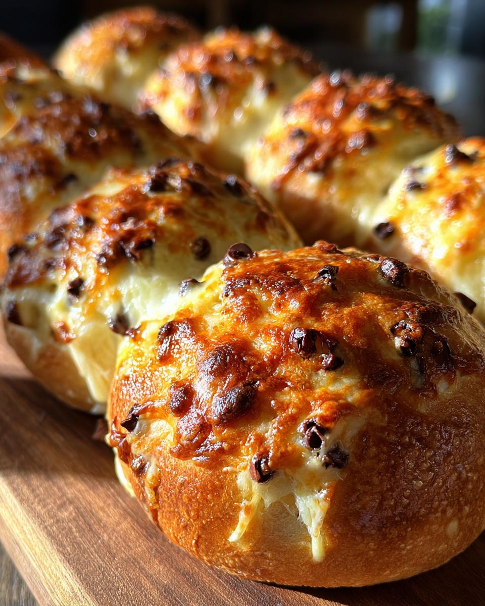 Quick and Soft Cheese and Chocolate Buns - detail 1