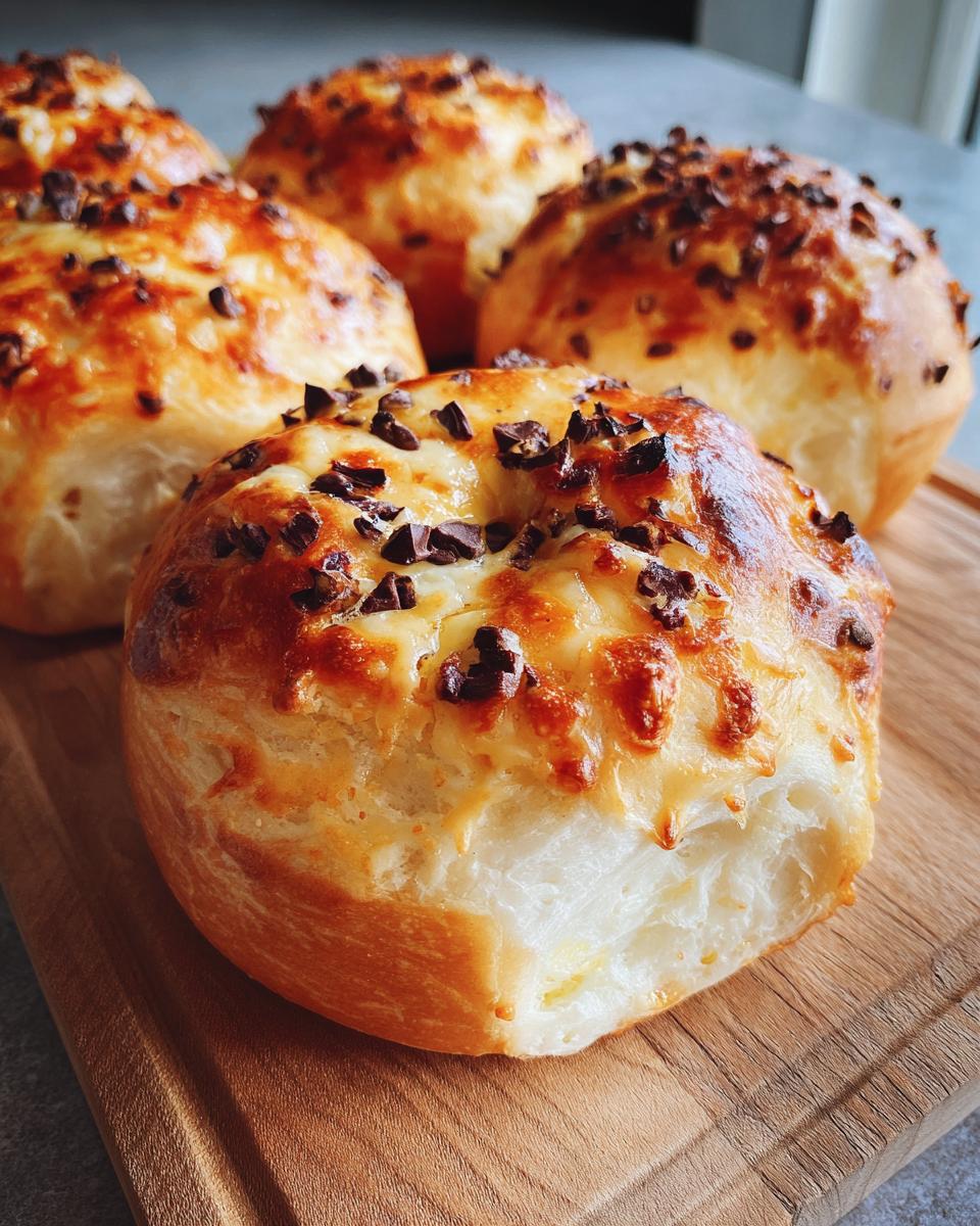 Quick and Soft Cheese and Chocolate Buns - detail 2