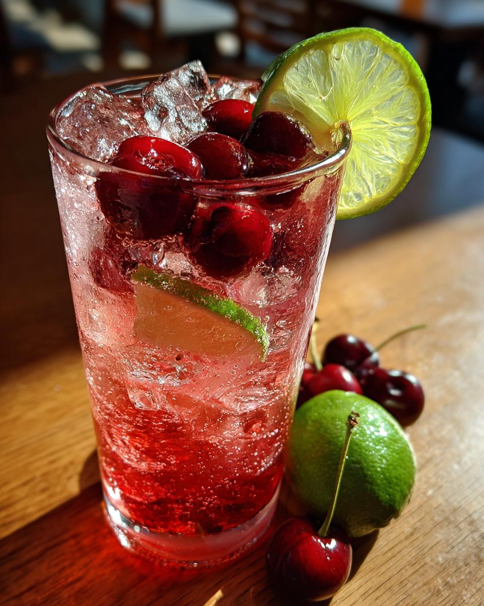Refreshing Cherry Limeade - detail 1